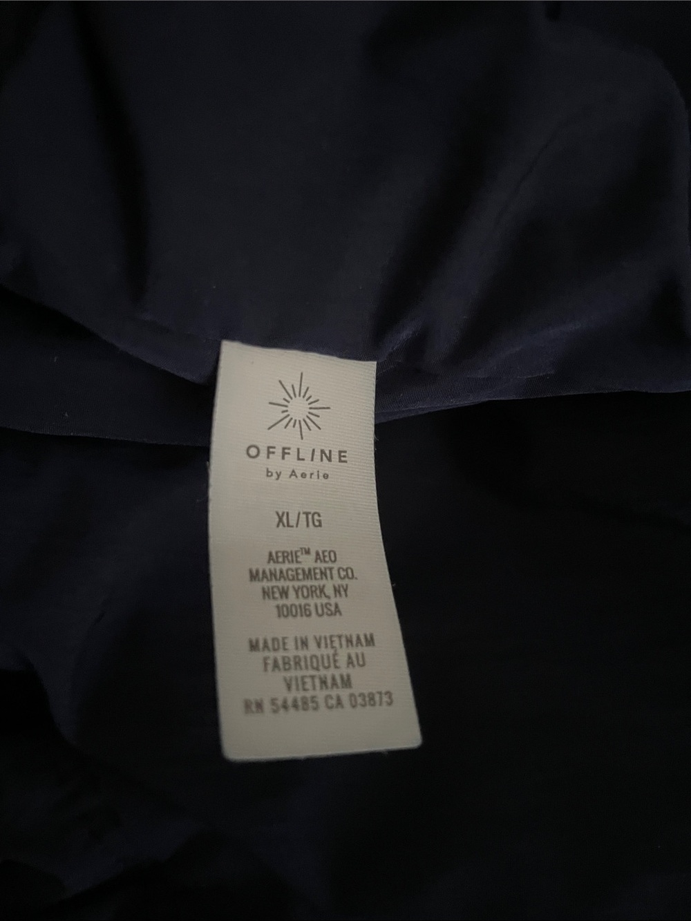 Offline by Aerie Navy Blue Nylon Full Zip Jacket & Skort Set Women’s L/XL - Picture 13 of 15